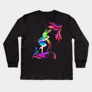 Fairy Dreams Kids Long Sleeve T-Shirt